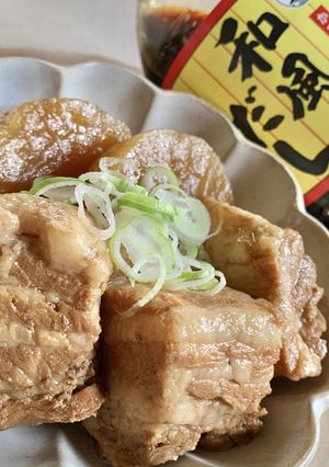 和風だししみしみ♪ほろうま豚の角煮-レシピのメイン写真