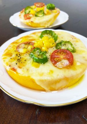 色鮮やか♡ズッキーニピザ-レシピのメイン写真