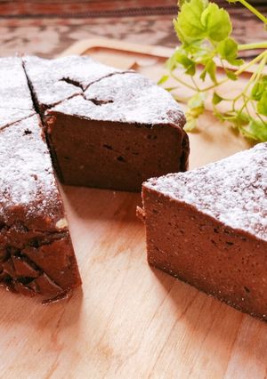 超濃厚！でもダイエット豆腐ガトーショコラ-レシピのメイン写真