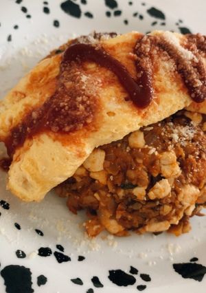 ★サバ缶(トマト系味)deオムライス★-レシピのメイン写真