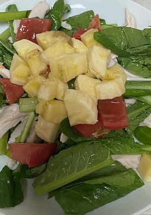 中糖質7.42g チキンサラダ-レシピのメイン写真