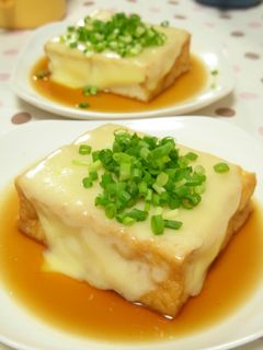 2分で1品@チンするだけの厚揚げチーズ-レシピのメイン写真