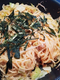 ヤキソバdeたらこスパ-レシピのメイン写真