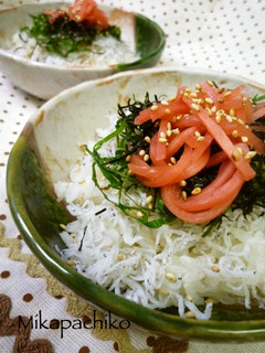 ☆簡単で激うま♬しらす丼☆-レシピのメイン写真