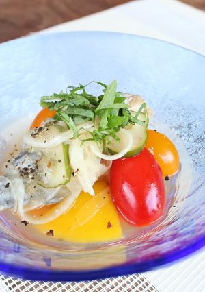 レンジで簡単!サワラのマリネ-レシピのメイン写真
