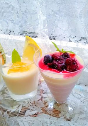 カラダ喜ぶ★ヘルシー豆乳&みりんプリン!-レシピのメイン写真