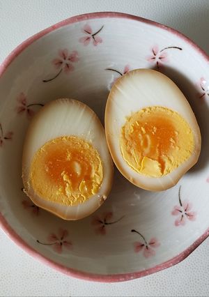 調味料3つで超簡単な味玉-レシピのメイン写真