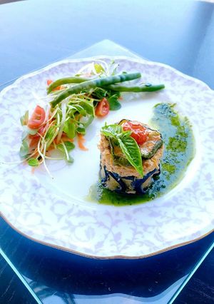 お洒落セルクルハンバーグ-レシピのメイン写真