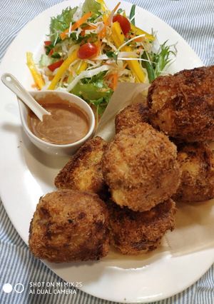 うずら卵入りメンチカツ-レシピのメイン写真