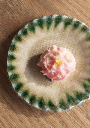 缶詰の豆とレンジで作る ねりきり-レシピのメイン写真