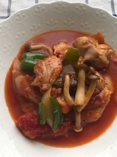 みんな大好き☆チキンのトマト煮-レシピのメイン写真