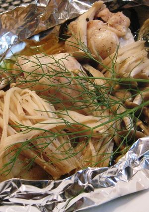 鶏の包み焼き☆焦がし玉ネギ風味☆-レシピのメイン写真