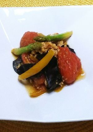 【旬】生キクラゲと夏野菜と玉子の中華炒め-レシピのメイン写真
