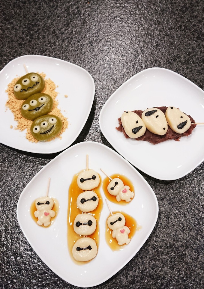 【串にさしたらお祭り気分】ぷるもち白玉-レシピのメイン写真