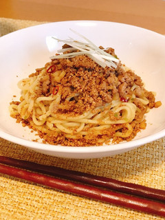 汁なし担々麺-レシピのメイン写真