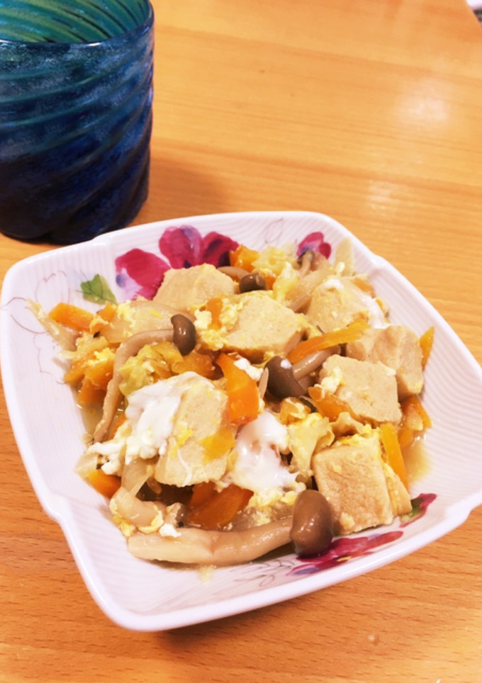 高野豆腐と夏野菜の旨っ☆すき焼き煮-レシピのメイン写真