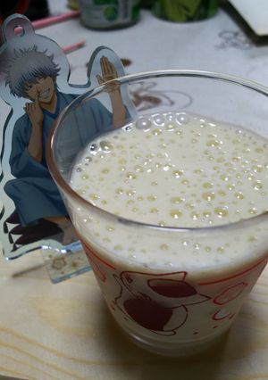 銀ちゃんに飲んで頂きたい濃厚バナナ牛乳♪-レシピのメイン写真