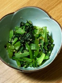 あっさり小松菜の胡麻和え-レシピのメイン写真