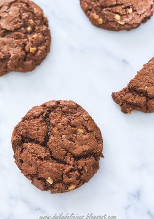 歯ごたえのチョコクッキー-レシピのメイン写真