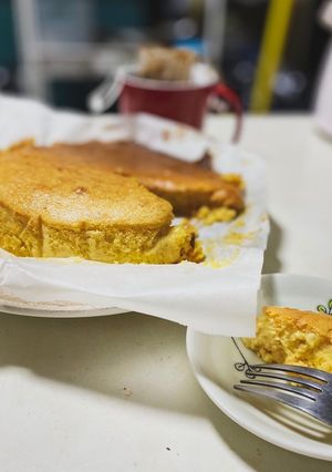 簡単！キャラメルチーズケーキ♪-レシピのメイン写真