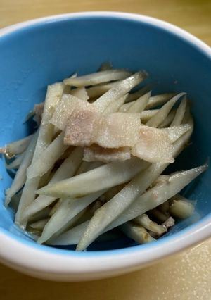 しろいキンピラ-レシピのメイン写真