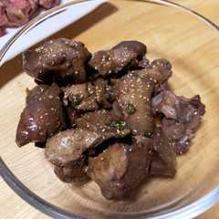 鶏レバーと山椒佃煮の煮物-レシピのメイン写真