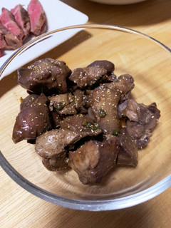 鶏レバーと山椒佃煮の煮物-レシピのメイン写真