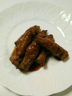 豚肉巻きオクラ♡-レシピのメイン写真