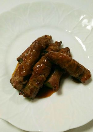 豚肉巻きオクラ♡-レシピのメイン写真