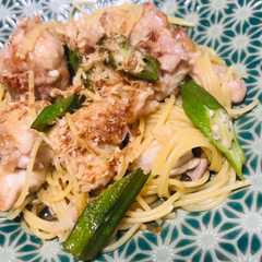 鶏肉の和風パスタ-レシピのメイン写真