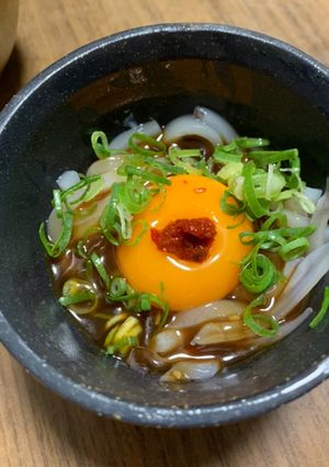 簡単おつまみ☆イカ刺しのユッケ風-レシピのメイン写真