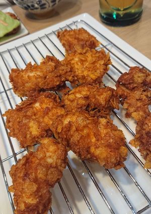 コーンフレークでサクサク唐揚げ-レシピのメイン写真