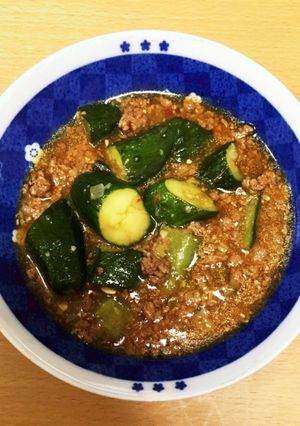 麻婆胡瓜-レシピのメイン写真