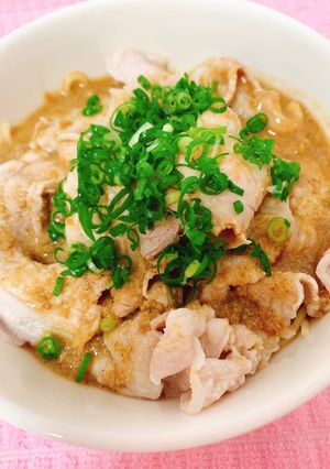 冷しゃぶごまダレ麺-レシピのメイン写真