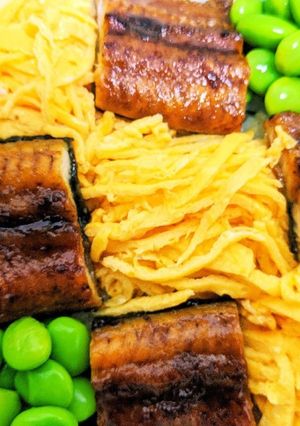 鰻のちらし寿司-レシピのメイン写真