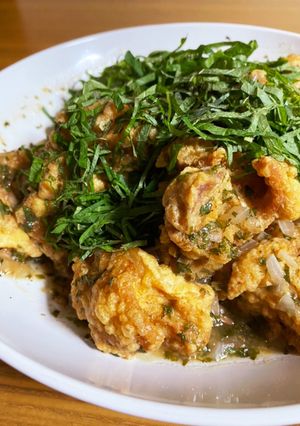 さっぱり梅しそ唐揚げ-レシピのメイン写真