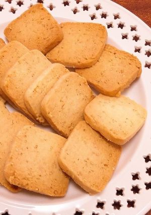 バター卵牛乳不要!サクほろセサミクッキー-レシピのメイン写真