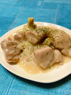 チキンのクリームソース煮-レシピのメイン写真