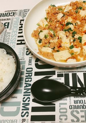 レンチン麻婆豆腐-レシピのメイン写真