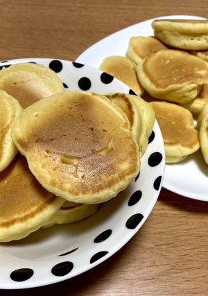 簡単に出来るふわふわミニホットケーキ-レシピのメイン写真