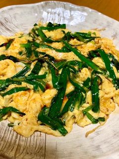 和風ニラ玉☆材料はニラと玉子だけ-レシピのメイン写真