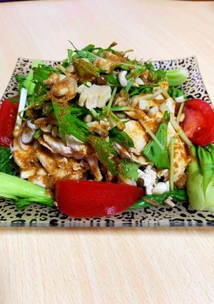 あっさり醤油ダレの茹で鶏-レシピのメイン写真