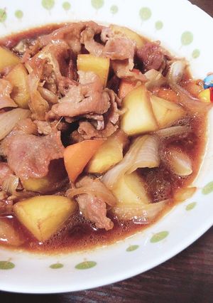 簡単美味しい肉じゃが-レシピのメイン写真