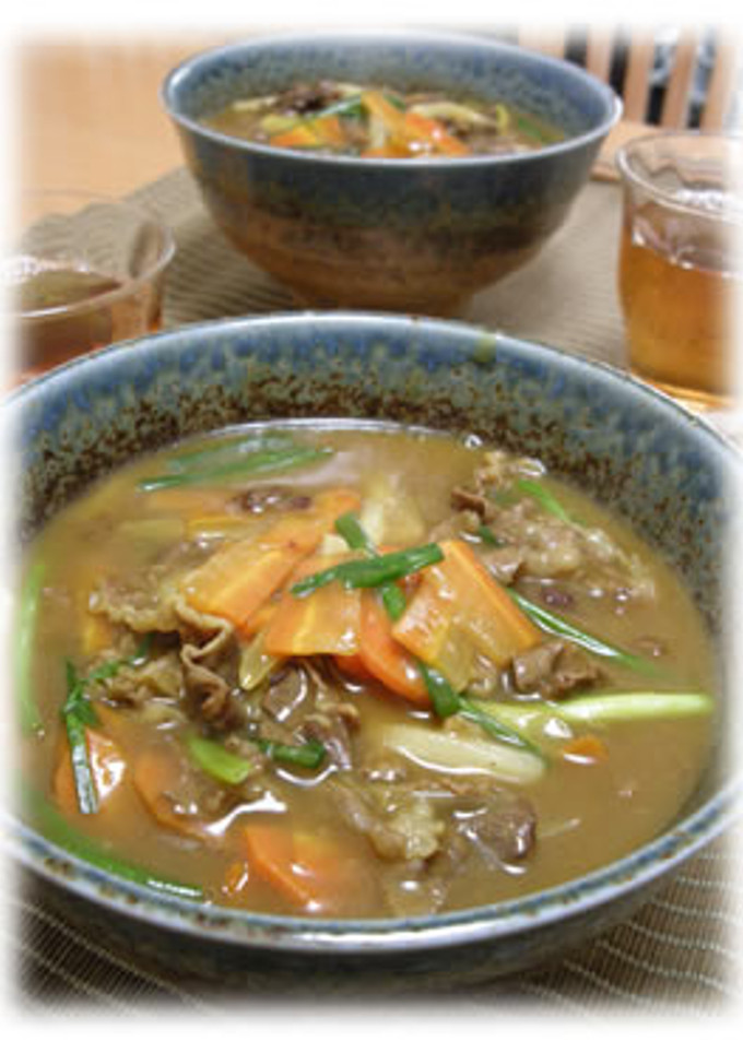 簡単・和風カレーうどん-レシピのメイン写真
