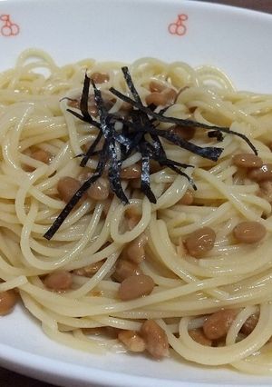 ピエトロ納豆パスタ-レシピのメイン写真
