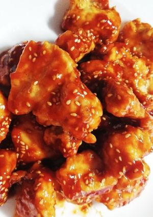 ヤンニョムチキン-レシピのメイン写真