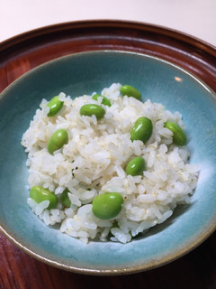 混ぜるだけ。夏に見た目涼やか「枝豆ご飯」-レシピのメイン写真
