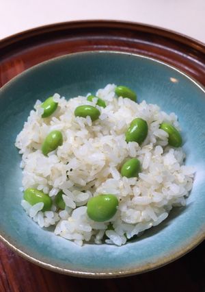 混ぜるだけ。夏に見た目涼やか「枝豆ご飯」-レシピのメイン写真