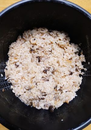 お吸いもの炊き込みご飯　簡単　炊飯器-レシピのメイン写真