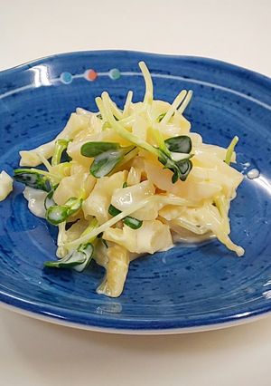 ☆たくわんとカイワレのマヨネーズ和え☆-レシピのメイン写真